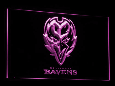 Baltimore Ravens Raven LED Neon Sign